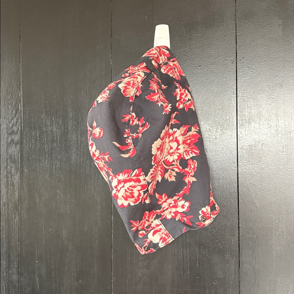 💕Boden Floral Weather Resistant Jacket. Removable Hood. Excellent Condition. M - Picture 9 of 16